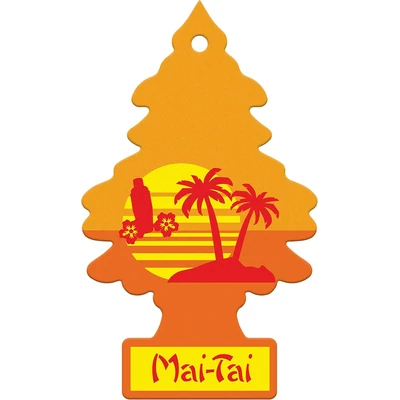 Little Trees Car Air Freshener Mai Tai 1X24