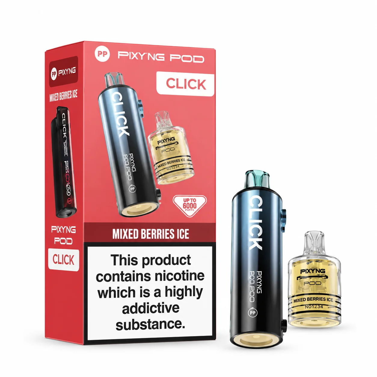 Pyne Pod Click Pods Mixed Berries Ice 1X5