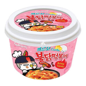 Samyang Buldak Carbonara Spicy Tteokbokki 16X179G