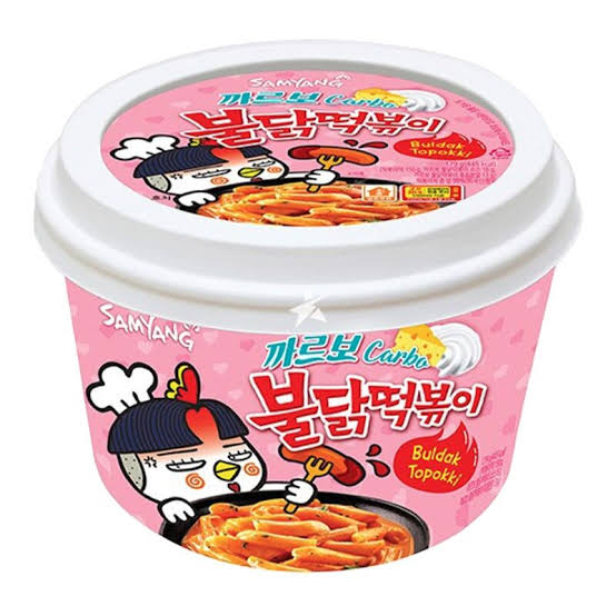 Samyang Buldak Carbonara Spicy Tteokbokki 16X179G