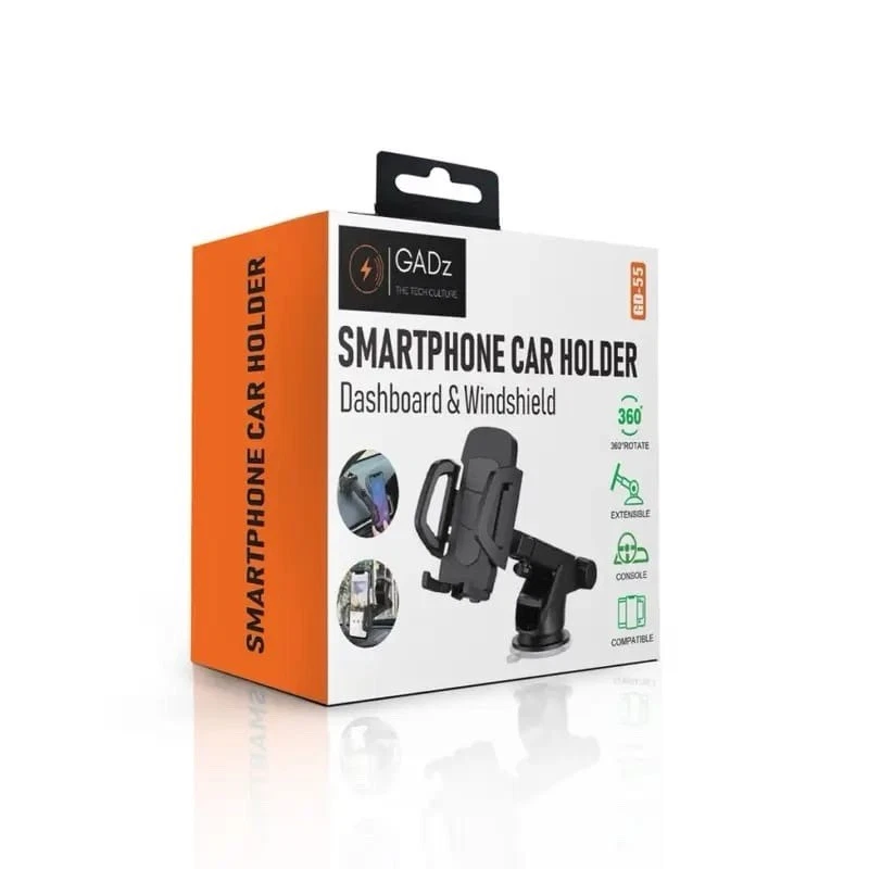 Smartphone Car Holder Dashboard & Windshield 1X1