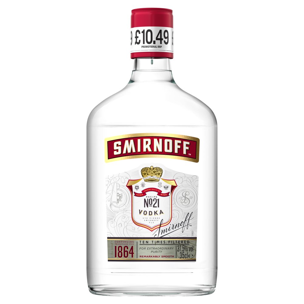 Smirnoff Vodka Pmp 10.49 6X35CL