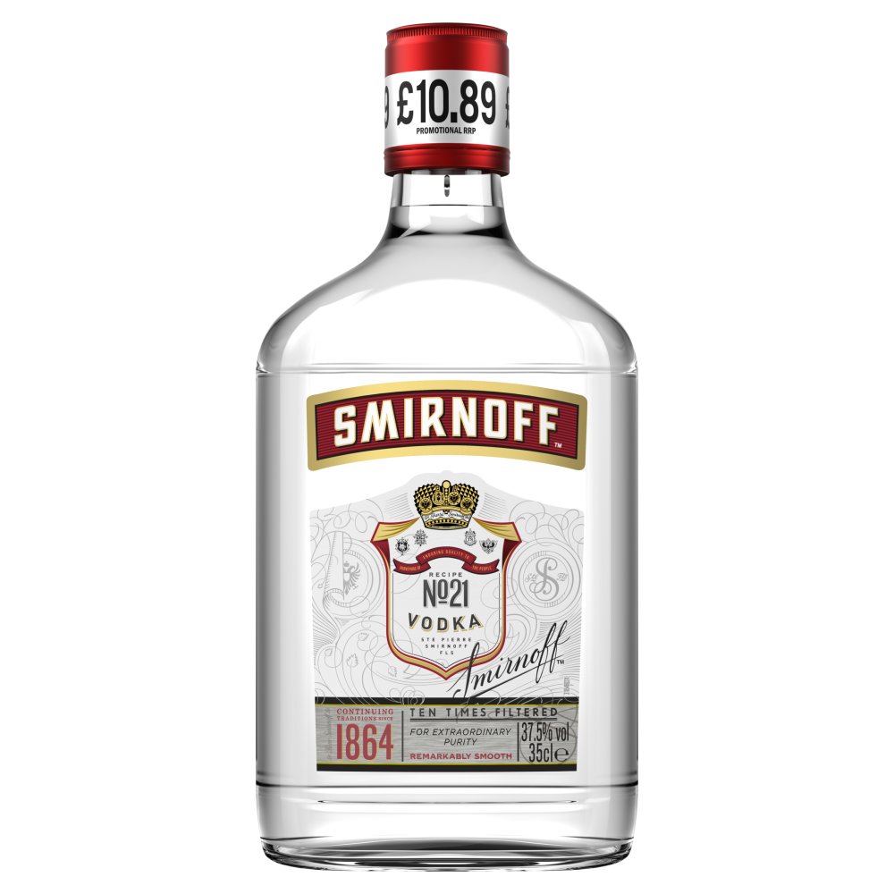 Smirnoff Vodka Pmp 10.89 6X35CL