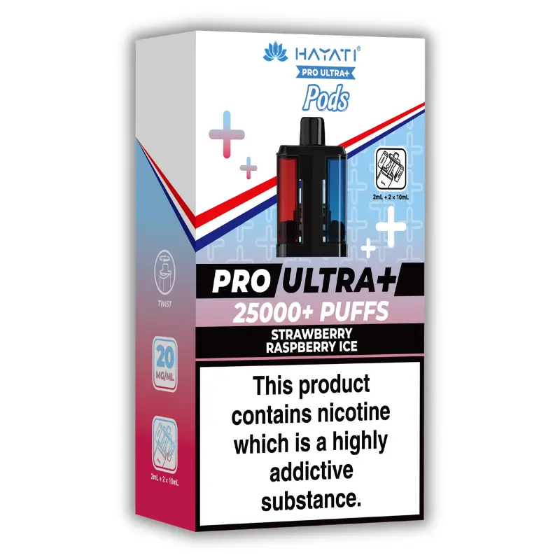 Hayati Pro Ultra Plus 25K Pod St Rasp Ice Cream 1X5